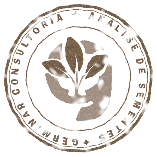 Carimbo Germinar Consultoria, análise de sementes